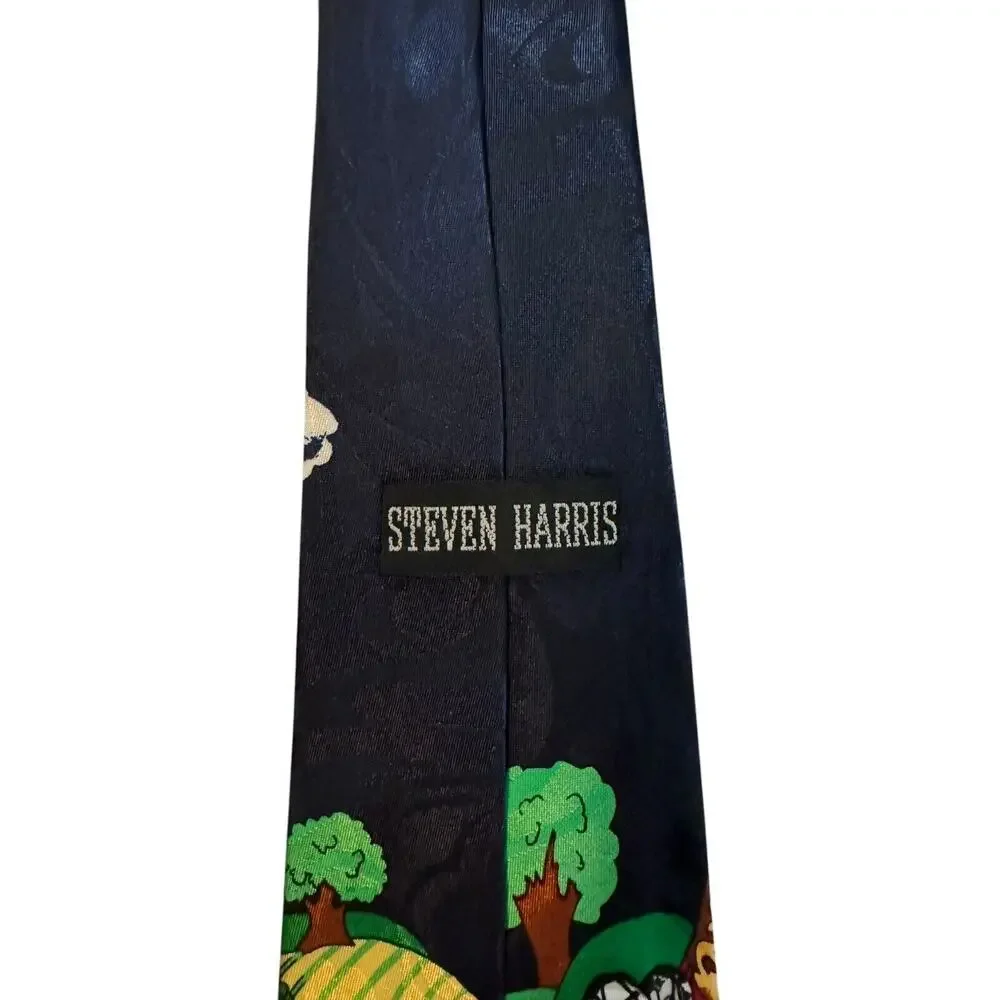 Steve Harris Noah’s Ark Religious Christian Novelty Necktie